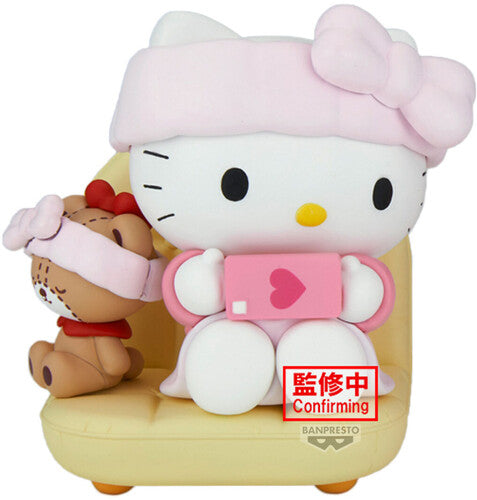 Sanrio Characters Nakayoshi Mem Hello Kitty Statue
