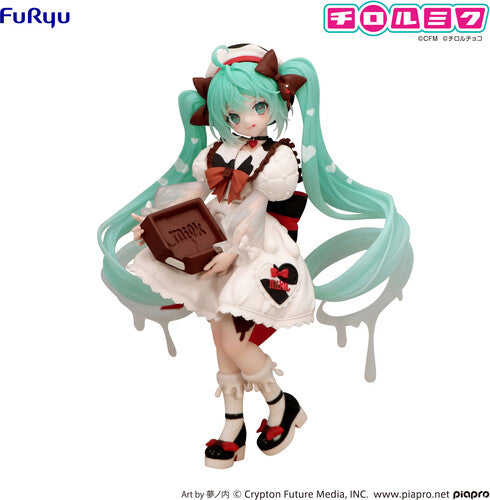 Trio-Try-It Hatsune Miku X Tirol Choco Milk Statue