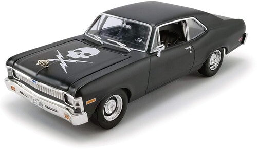1:18 Death Proof 1971 Chevrolet Nova Matte Black