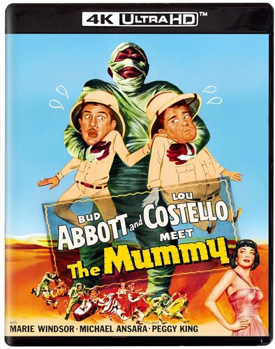 Abbott & Costello Meet The Mummy, Abbott & Costello Meet The Mummy, ULTRA HD