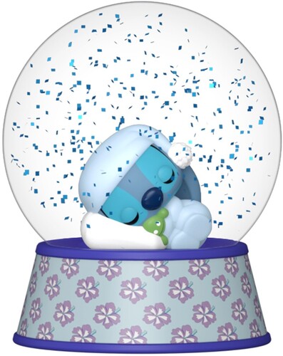 Pop Mini Glitter Globe Stitch Sleeping Stitch