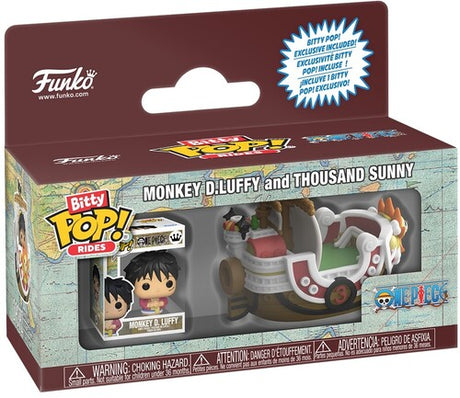 Bitty Pop Ride One Piece Thousand Sunny With Luffy, Bitty Pop Ride One Piece, Collectibles