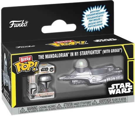 Bitty Pop Ride Star Wars N1 With Mando, Bitty Pop Ride Star Wars, Collectibles