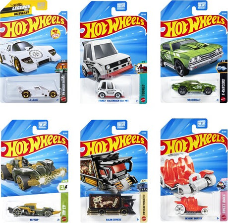 Hot Wheels 1 64 Basic Car 72 Piece H Asrt, Hot Wheels, Collectibles