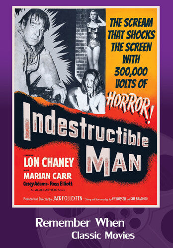 Indestructible Man, Indestructible Man, DVD