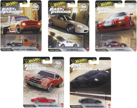 Hw Premium 1 64 Fast & Furious 10 Piece P Asrt, Hot Wheels Premium, Collectibles