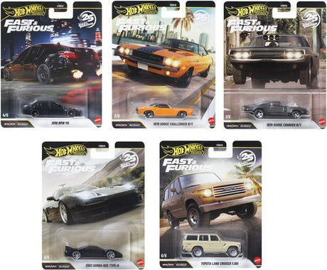 Hw Premium 1 64 Fast & Furious 10 Piece Q Asrt, Hot Wheels Premium, Collectibles