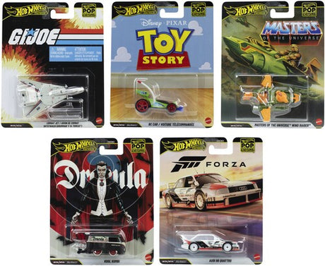 Hw Premium 1 64 Pop Culture 10 Piece R Asrt, Hot Wheels Premium, Collectibles