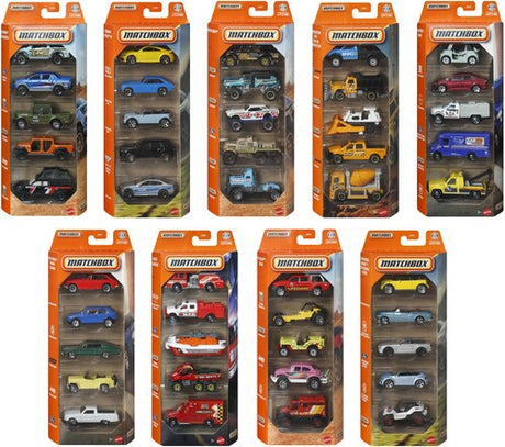 Matchbox Basic 1 64 Car 5 Pack 12 Piece H Asrt, Matchbox, Collectibles