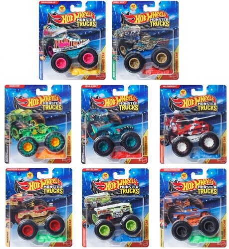 Hot Wheels Monster Trucks 1 64 8 Piece C Asrt