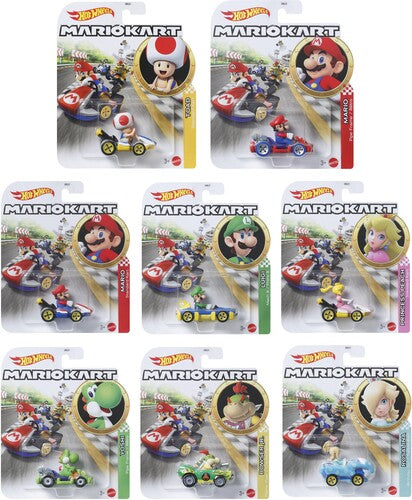 Hot Wheels 1 64 Mario Kart 8 Piece C Asrt