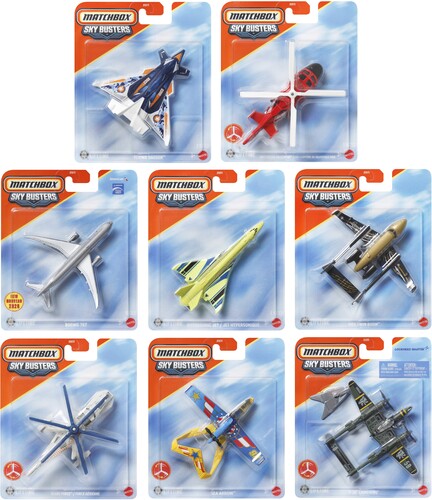 Matchbox Sky Busters 8 Piece H Asrt
