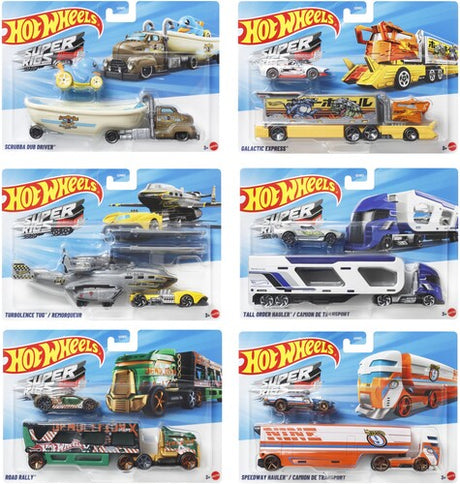 Hot Wheels Super Rigs 6 Piece F Asrt, Hot Wheels, Collectibles