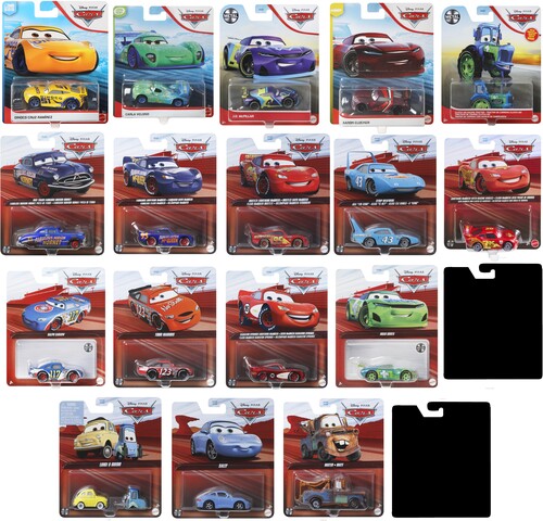 Disney Pixar Cars Character Cars 24 Piece F Asrt