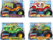 Hot Wheels Monster Trucks 1 24 4 Piece C Asrt