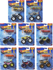 Hot Wheels Monster Trucks Die Cast & Truck S Asrt