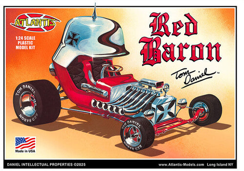 Tom Daniel Red Baron Show Car W/Trading Card