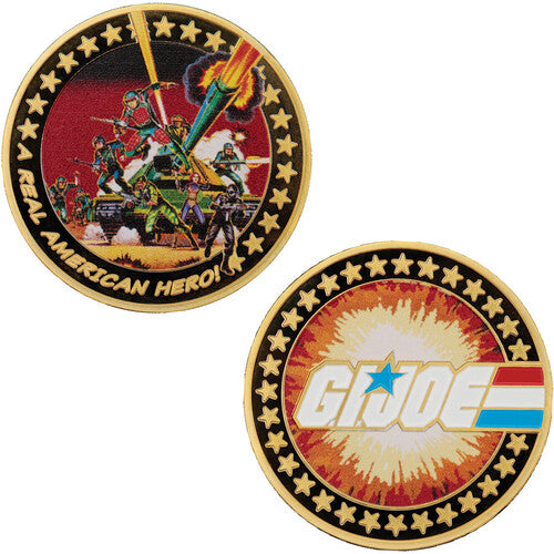 Gi Joe 60Th Ann 24K Gold Plated Coin