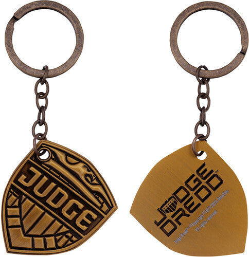 2000 Ad Judge Dredd Badge Keyring