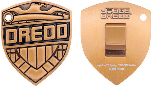 2000 Ad Judge Dredd Badge Replica