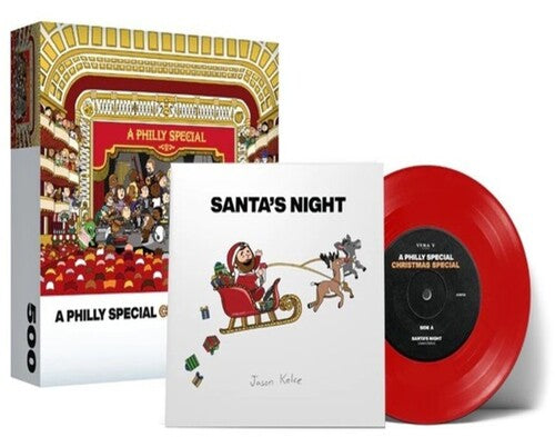 Santa's Night [7+ 500 Pc. Puzzle], Jason Kelce, 7"