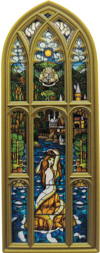 Harry Potter Mermaid Stained Glass Resin Plaque