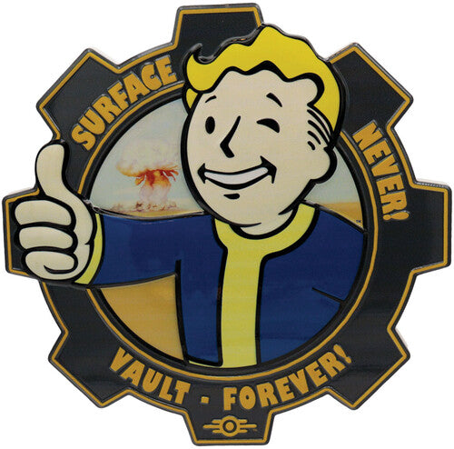 Fallout Vault Boy Resin Plaque