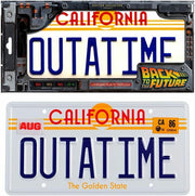 Back To The Future Outatime License Plate