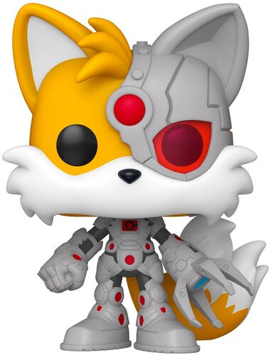 Pop Heroes Jla & Sonic Tails Cyborg