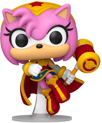 Pop Heroes Jla & Sonic Amy Rose Ww