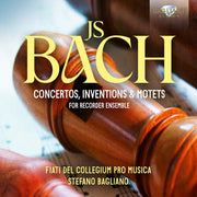 J.S. Bach: Cons Inventions & Motets For Recorder