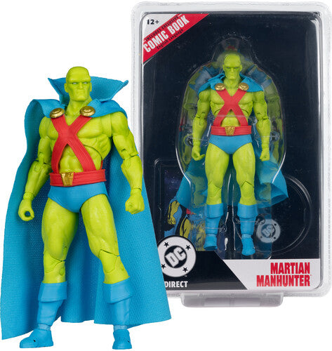Dc Direct 7In Fig W/ Comic Wv12 Martian Manhunter
