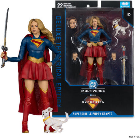 Dc Movie Dlx 7In Supergirl Krypto (Supergirl 2026), Dc Movie Dlx 7In Supergirl Krypto (Supergirl 2026), Collectibles