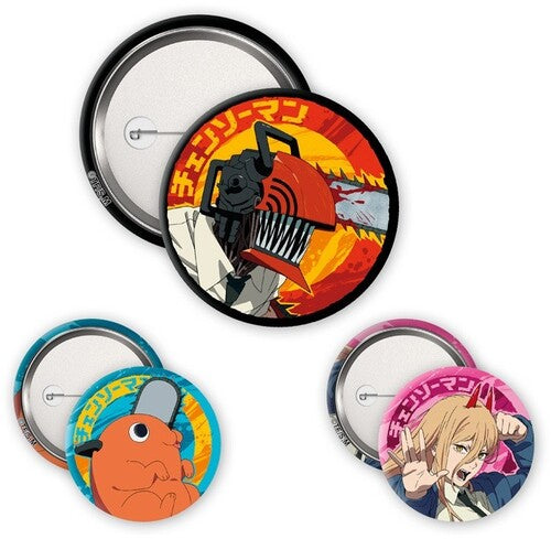 Chainsaw Man - Denji Devil Pochita Badge Pack