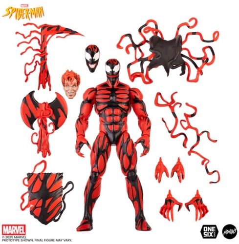 Spider Man The Animated Series Carnage 1 6Th Scale