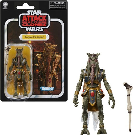 Star Wars: Aothc Vintage Poggle The Lesser, Sw Vin Turquoise, Collectibles