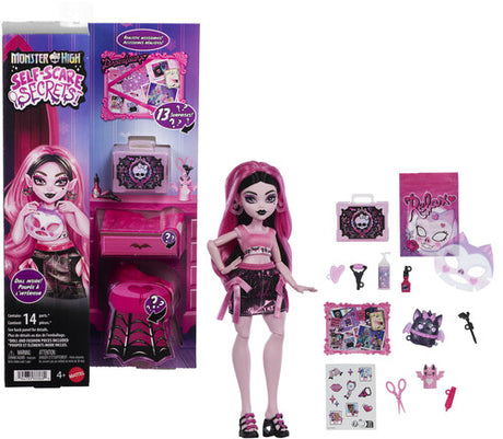 Monster High Beauty Secrets W1 Draculaura, Monster High, Collectibles