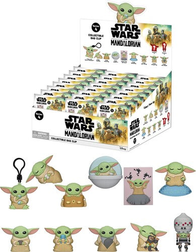 Star Wars Best Of Grogu S1 24Pc 3D Foam Bag Clip B