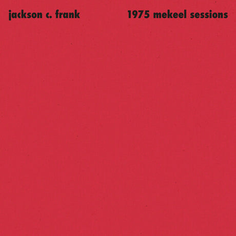 1975 Mekeel Sessions, Frank C. Jackson, 12"