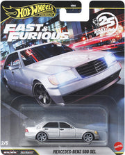 Hot Wheels Premium Mercedes Benz 500 Sel