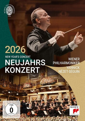 Neujahrskonzert 2026 / New Year's Concert 2026, Yannick Wiener Philharmoniker / Nezet-Seguin, DVD