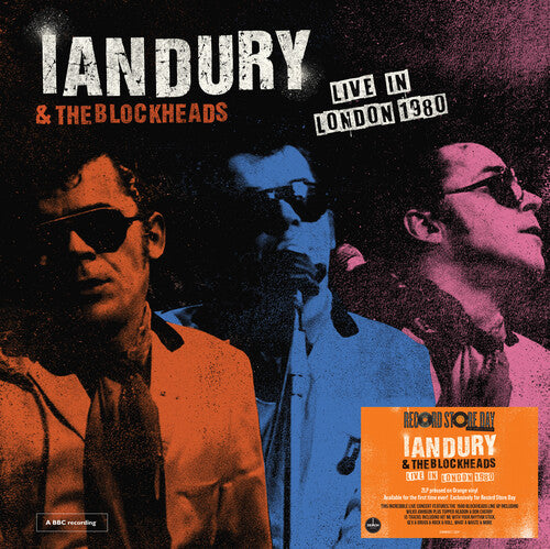 Live In London 1980 - Orange Vinyl -- Dury,Ian & The Blockheads, LP