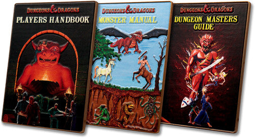 D&D 50Th Ann 1St Edition Book Cover Ingot Set