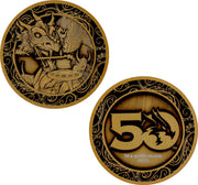 D&D 50Th Anniversary Antique Gold Coin