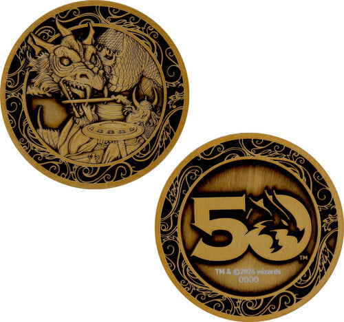 D&D 50Th Anniversary Antique Gold Coin
