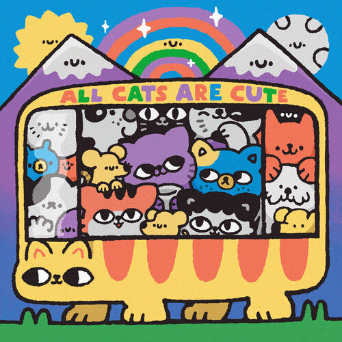 All Cats Are Cute - Blue