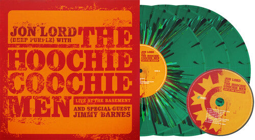 Live At The Basement - Splatter Vinyl + CD -- Lord,Jon / Hoochie Coochie Men / Barnes,Jimmy, LP