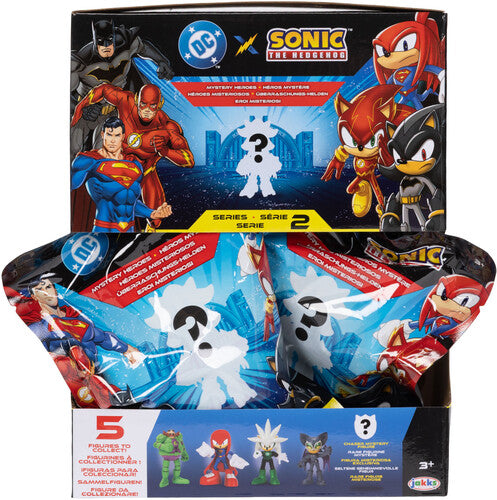 Jakks Pacific Dc X Sonic 2.5In Fig Wv 2 Blind Pdq