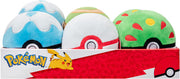 Jazwares - Pokemon - 5In Pokeball Plush 12Ct Asst