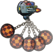 Sonic The Hedgehog - Eggman Mobile Chained Pin